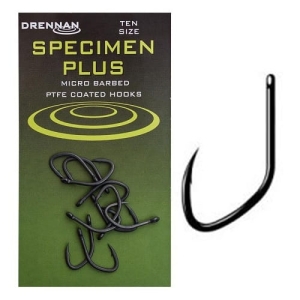 Hameçons Drennan Specimen Plus avec ardillon #6