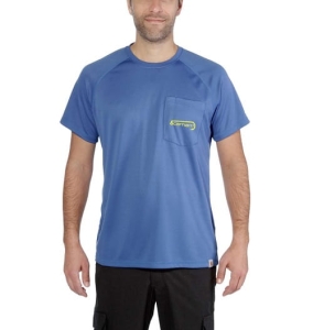 Carhartt Force Federal Blue S T-Shirt