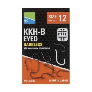 Hameçons Preston Kkh-B sans ardillon #12
