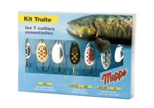 Mepps Set de Spinners à Truite 7 pcs