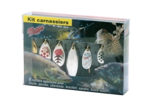 Mepps Ensemble de toupies Predator 6 pcs