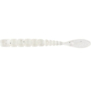 MUSTAD Aji Worm Fla-Fla White Glow Paillettes 5 cm 15 pcs.