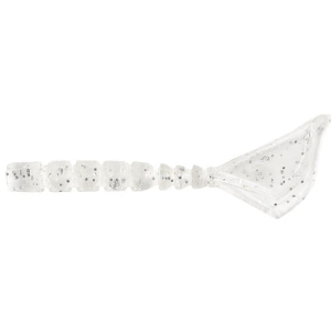 MUSTAD Aji Worm Hila-Hila Clair Argent Pailleté 4,3 cm 12 pcs.