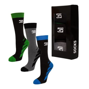 Paquet de 3 chaussettes Graff 065 R35-38