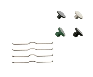 Flagman Spool Clips Line Clips Set 4+4pcs