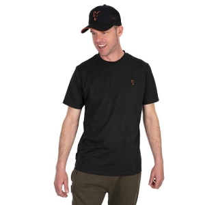 Fox Collection T Shirt Noir Orange Taille M