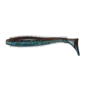 Fox Rage Spikey Shad, UV Blue Guts 9CM 1pc