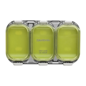 Daiwa Box Wp 3 Chambered 11x6.5x1.3cm Green Smoke