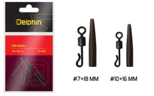 Delphin FDR Quick L/ Set 5pcs #7+18mm