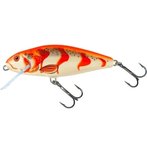 SALMO PERCH 8cm 12g Flottant ALBINO PERCH