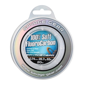 Savage Gear Soft Fluoro Carbon 1mm 15m 50.5kg