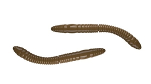 Libra Lures FATTY D'WORM 55mm Cheese Col.38 12pcs