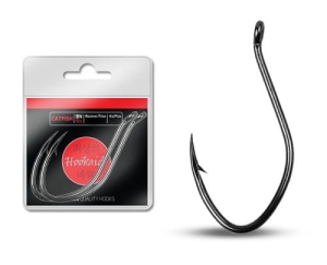 Delphin HKD CATFISH anneau à crochet 6pcs BN 4/0