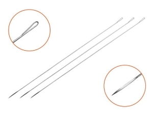 Delphin FISHY aiguille à percer vivante 3 pcs 18c