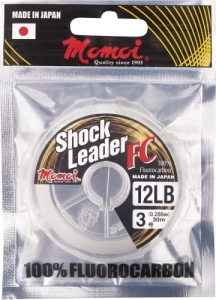 Fluorocarbone MOMOI Shock Leader FC0.46 13.62Kg 15m