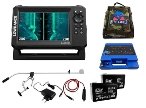 LOWRANCE échosondeur Eagle 7 Tripleshot HD Row KIT Cover Camo
