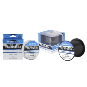 Shimano Technium 200m 0.205mm 3.8kg Ligne grise