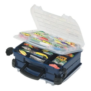 PLANO DBL COVER 2 SIDED BLUE / CLEAR