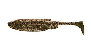 Libra Lures Kraken Shad 3 033 Motor Oil Brown 8pcs