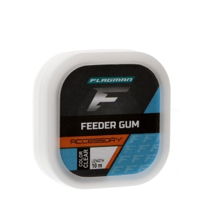 Flagman Feeder Gum Clear 10m - 1.00mm shock absorber