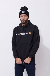 Carhartt Signature Logo Sweatshirt Noir S