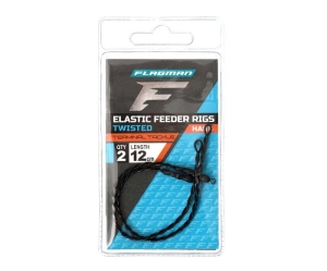 Flagman Elastic Twisted Feeder Rigs Hard 12cm