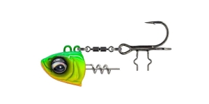 Savage Gear Vertical 60g tête #1/0 Charteuse