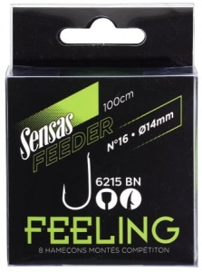 Sensas leaders 6215 BN #18 0.12mm