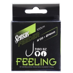 Sensas leaders 3180 BZ #10 0.20mm