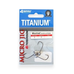 Titanium Micro jig heads #2 4g (3pcs)