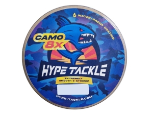 Hype Tackle WP8 Camo Blue 0.25mm, 22kg 150m