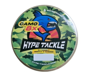 Hype Tackle WP8 Camo Green 0.25mm, 22kg 300m