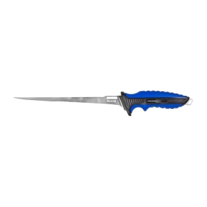 Couteau à filet Mustad 7 17.5cm bleu et noir
