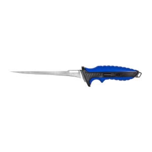 Couteau à filet Mustad 9 22.5cm bleu et noir