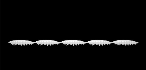Libra Lures Larva Multi 001 White Krill 25pcs