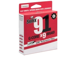 Sufix 91 Braid Neon Chartreuse 150m 0.185mm 9.5KG
