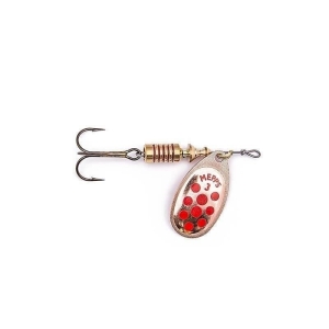 Mepps AGLIA DECOREES cuivre/points rouges 5/13g