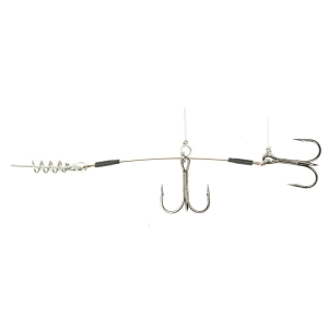 Robinson Hameçon supplémentaire en acier 2 ancres coulissantes 9 cm 23 kg 1 pièce
