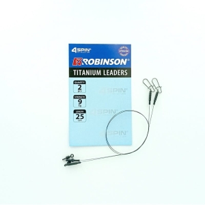 Robinson Ligne titane 25 cm 18 kg 2 pièces