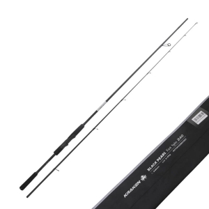 Canne à pêche Kraken Black Pearl FAST SPIN 2,40 m 5-25 g 2 pièces S