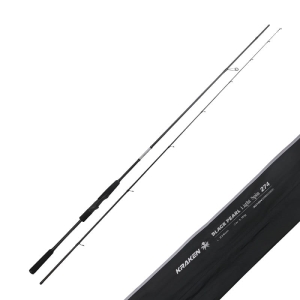 Canne à pêche Kraken Black Pearl LIGHT SPIN 2,74 m 1-10 g 2 pièces S