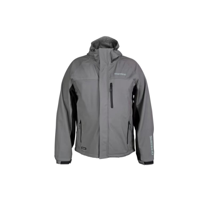 Shimano Wear Soft Shell Jacket Grey Size L.jpg