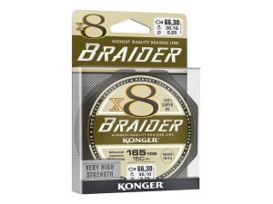 Tresse TRESSE X8 0,10mm 150m 10,7kg OLIVE GR