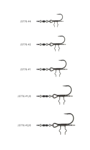 Savage Gear Dozbrojka Spinning T Stinger #2/0 2 pièces