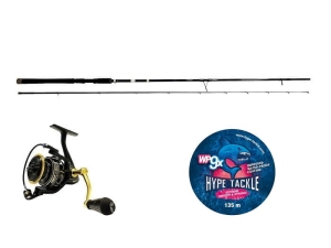Ensemble SG MPP2 274 cm 10-30 g 2 sec Pleciona X Anniversary + DAM QUICK 7 3000 Pleciona X Anniversary + HypeTackle WP9 0,14 mm