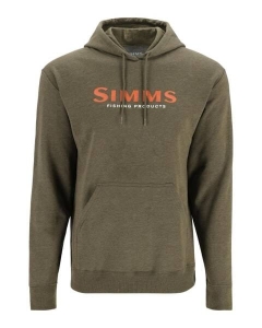 Bluza Simms Logo Hoody Military Heather XXL