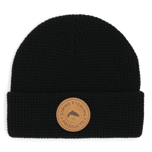 Casquette Simms Everyday Waffle Knit Beanie Black