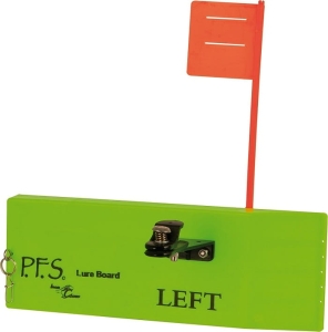 Planificateur de pêche à la traîne Iron Claw PFS Lure Board gauche