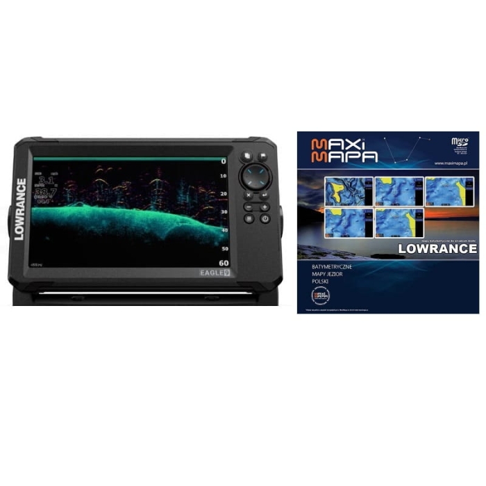 Zestaw LOWRANCE Eagle 9 + Maximapa Północ.jpg