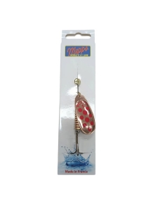 Mepps COMET DECORE cuivre/points rouges 1/3,5 g